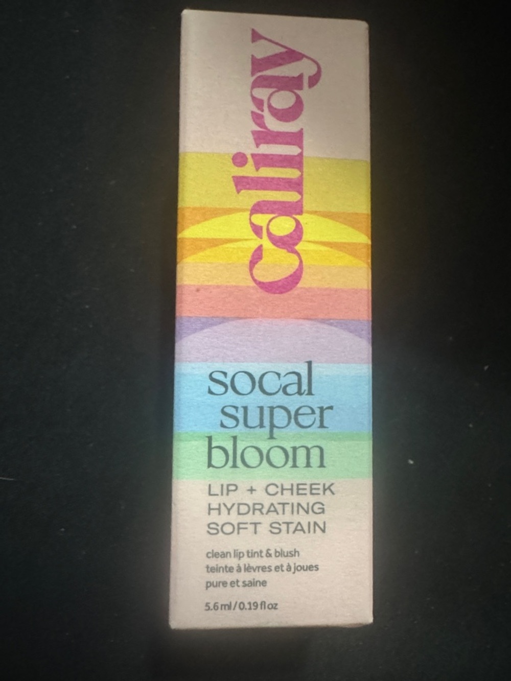Caliray Socal Super Bloom Lip + Cheek Hydrating Soft Stain - Pastel Multi